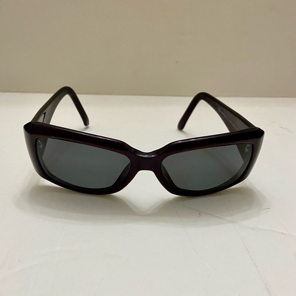 Valentino Garavani Burgundy Large Sunglasses with Case 5449S CZZ 56#16 130 - Picture 5 of 16